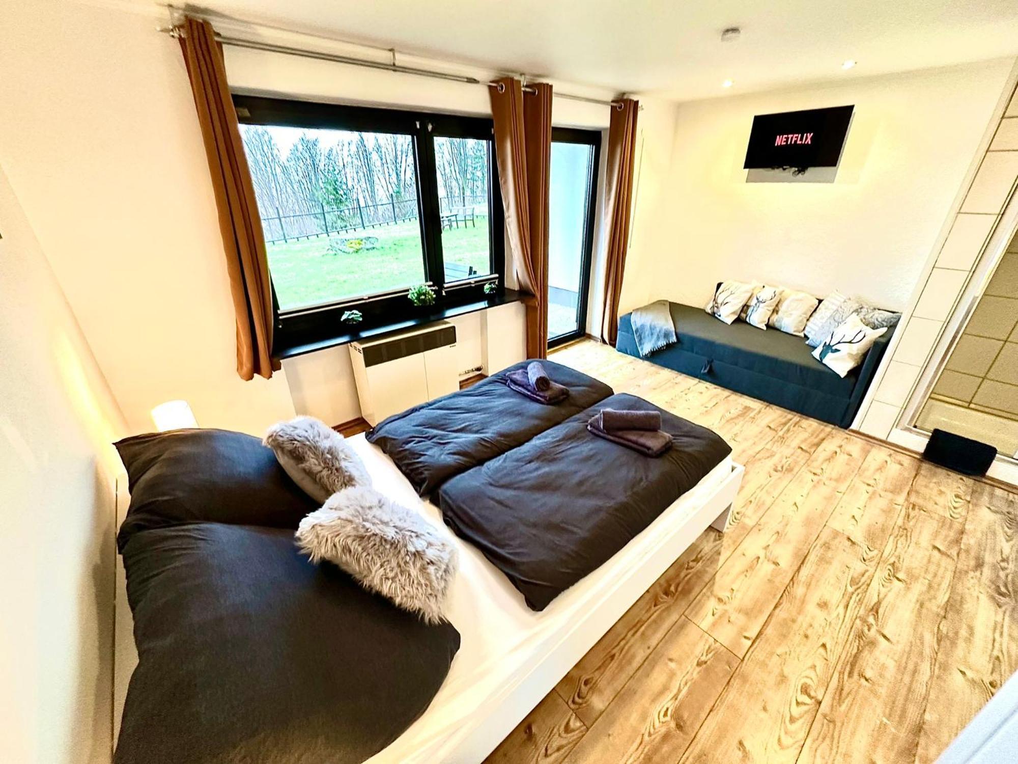 Gemuetliches Alpenblick Berg-Bungalow + Grosser Garten + Netflix! Schöfweg Εξωτερικό φωτογραφία