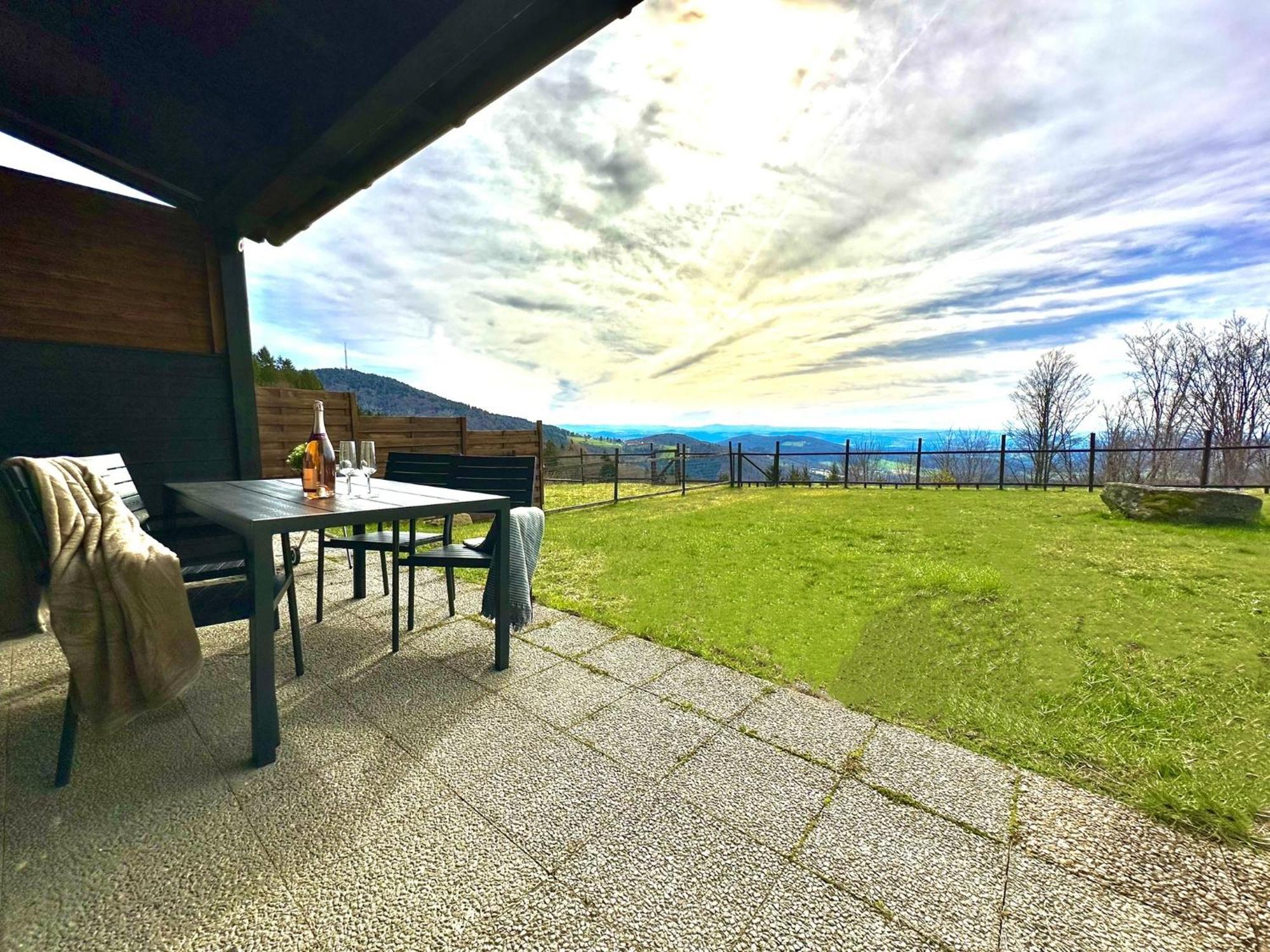 Gemuetliches Alpenblick Berg-Bungalow + Grosser Garten + Netflix! Schöfweg Εξωτερικό φωτογραφία